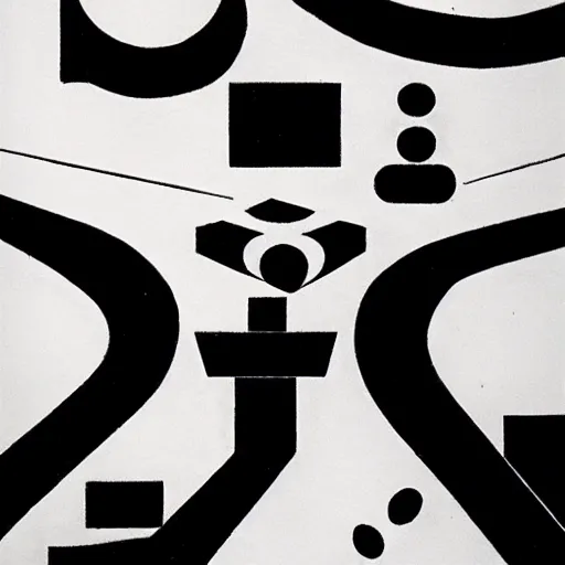 Image similar to dice game, white background, black and white, woodcut, beardsley, aubrey, crepax, guido, moholy - nagy, laszlo, bauhaus, walter gropius, josef albers, oskar schlemmer