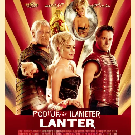 Prompt: promotional movie poster for Lannister Family Vegas Vacation