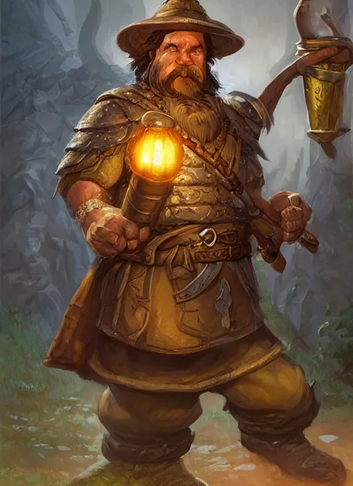 Image similar to tavern keeper, ultra detailed fantasy, dndbeyond, bright, colourful, realistic, dnd character portrait, full body, pathfinder, pinterest, art by ralph horsley, dnd, rpg, lotr game design fanart by concept art, behance hd, artstation, deviantart, hdr render in unreal engine 5