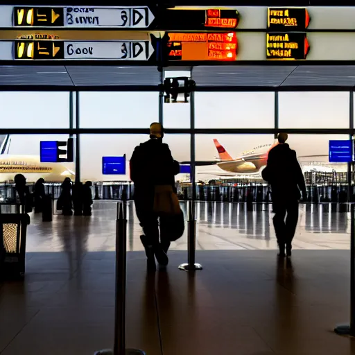 Image similar to airport authorities pointing weapon at spices, satire, dramatic, hyperdetailed, cinematic lighting