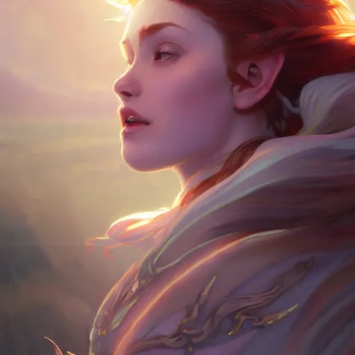 Image similar to aurora, child of light, highly detailed, digital painting, artstation, concept art, smooth, sharp focus, illustration, Unreal Engine 5, 8K, art by artgerm and greg rutkowski and alphonse mucha