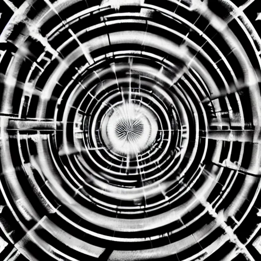 Prompt: cage five years. frozen logic. bound. darkness. captivity. christlike in suffe ring? the confusion of spiritual violence. helicopter whirls. sun scorched eyes. pat down. debriefed. koch minions recite haqqani propaganda “ gray ’ s anatomy ” kinetic art optical illusion 1 0 2 4 x 1 0 2 4