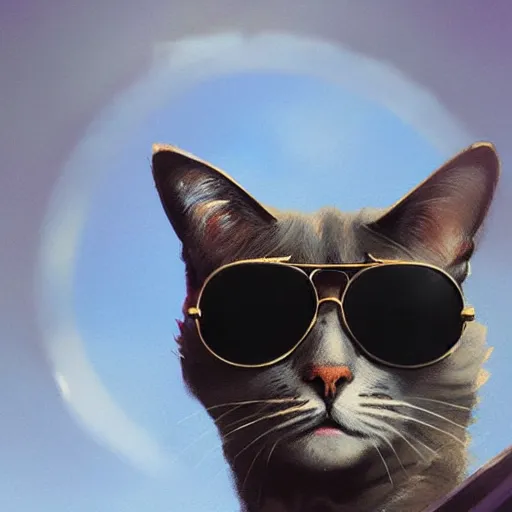 Cat store aviator sunglasses