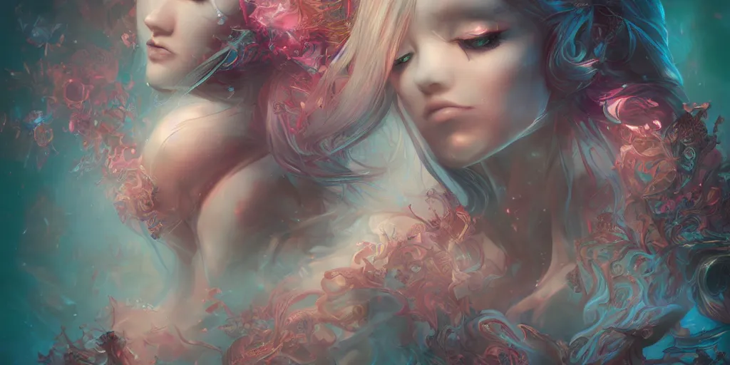 Image similar to dreamscape, female, ross tran, vivid colors, anatomical, highly detailed sculpture, intricate detailed, ommatidia, 8 k, cinematic atmosphere, post - processing