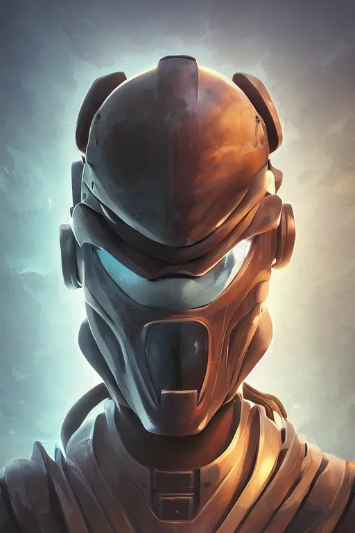 Image similar to epic mask helmet robot ninja portrait stylized as fornite style game design fanart by concept artist gervasio canda, behance hd by jesper ejsing, by rhads, makoto shinkai and lois van baarle, ilya kuvshinov, rossdraws global illumination radiating a glowing aura global illumination ray tracing hdr render in unreal engine 5