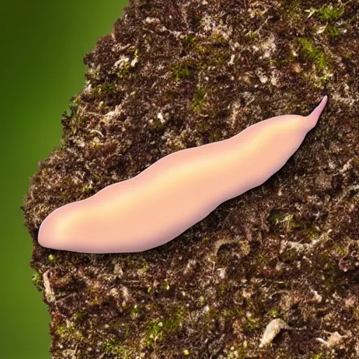 Prompt: slugchrist disguised as a slug