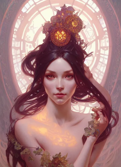 Image similar to cute anthropomorphic, fantasy, intricate, elegant, highly detailed, digital painting, artstation, concept art, wallpaper, smooth, sharp focus, illustration, art by artgerm and greg rutkowski and alphonse mucha