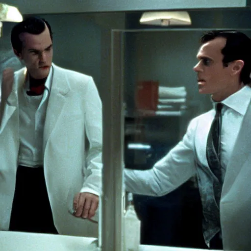 Prompt: France in American Psycho (1999)