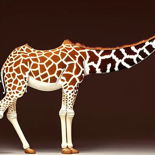 Image similar to giraffe with butrerfly wings on its back, full body shot, wings, by studio ghibli