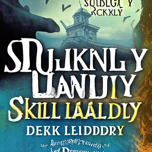 Prompt: skullduggery pleasant novel by Derek Landy