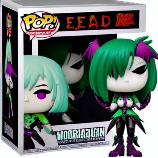 Prompt: Morrigan Aensland Funko Pop