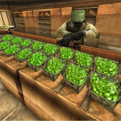 Image similar to counter strike greengrocer