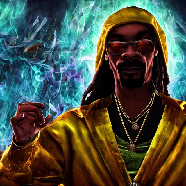 Prompt: snoop dogg cannabis in mortal kombat, character, videogame render, 4 k, artstation