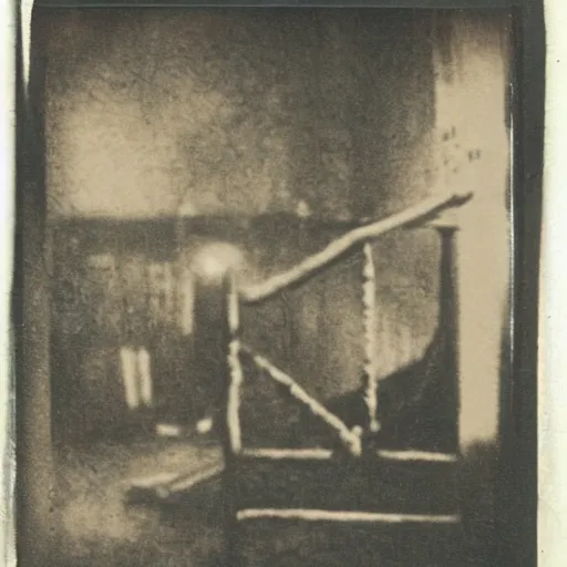 Prompt: Polaroid photograph of a crime scene of the serial killer Jack the Ripper, unsettling, creepy, horrific, gruesome, hyper detailed, good contrast