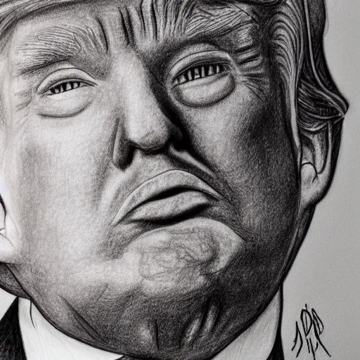 crude drawing of donald trump | Stable Diffusion | OpenArt