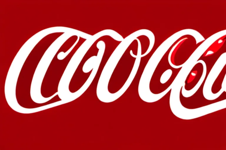 Prompt: coca - cola logo in the style of coca cola logo,