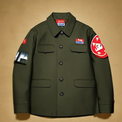 Image similar to supreme x north korea collab