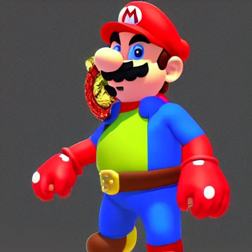 Super Mario 5 Figure Mario Odyssey Theme