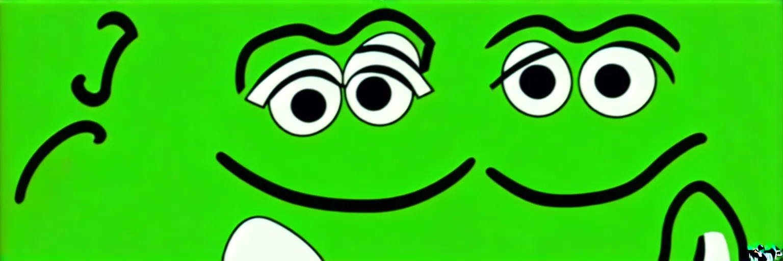 Image similar to happy pepe