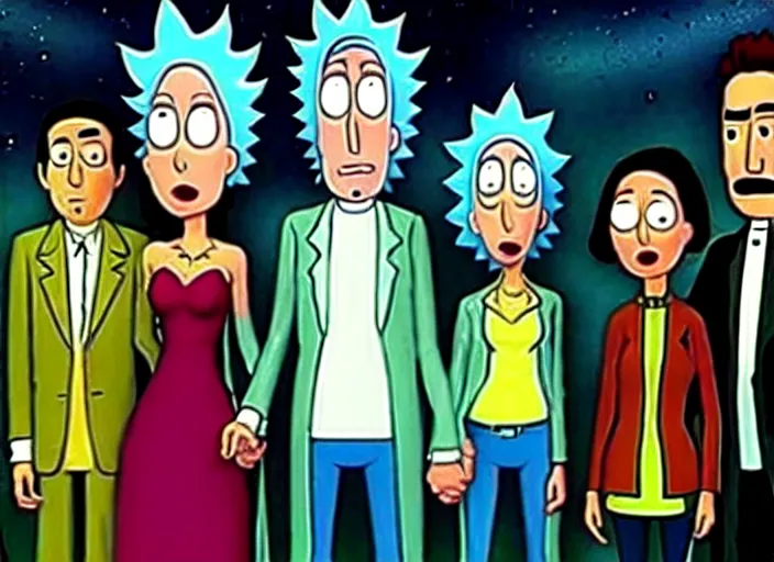 Image similar to film still of rick sanchez family portrait in the new scifi movie 4 k,,,,,,,,,,,,,,,,,,,,,,,,,,,,,,,,,,,,,,,,,,,,,,,, rick and morty