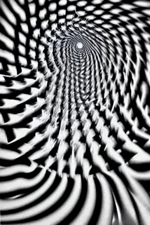 Prompt: mind-bending-optical-illusion this image make my head hurt intense-visual-illusion neuro-illusion effect #sensory-confusion