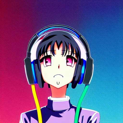 Anime Girls Wallpaper Headphones Original Characters Profile   Wallpaperforu