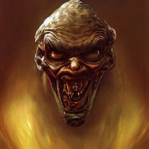 Prompt: sergey lavrov, is evil gremlin, rotten teeth, horror, macabre by donato giancola and greg rutkowski and wayne barlow and zdzisław beksinski, realistic face, digital art