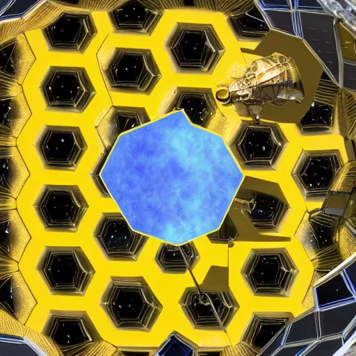 Image similar to james webb space telescope deep field view