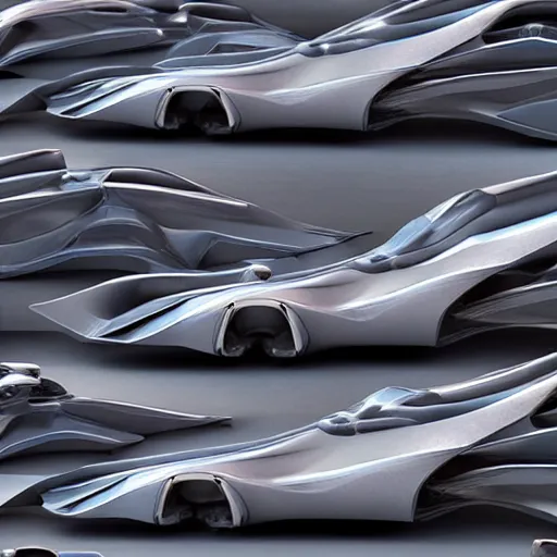 Image similar to A seamless pattern of sci-fi organic zaha hadid car ash thorp car khyzyl saleem organic car Daniel Simon design in the blade runner 2049 film keyshot product render cloudy plastic ceramic material shiny gloss water reflections, seamless pattern, Octane render in Maya and houdini, vray, large motifs, ultra high detail ultra realism, unreal engine, 4k in plastic dark tilt shift