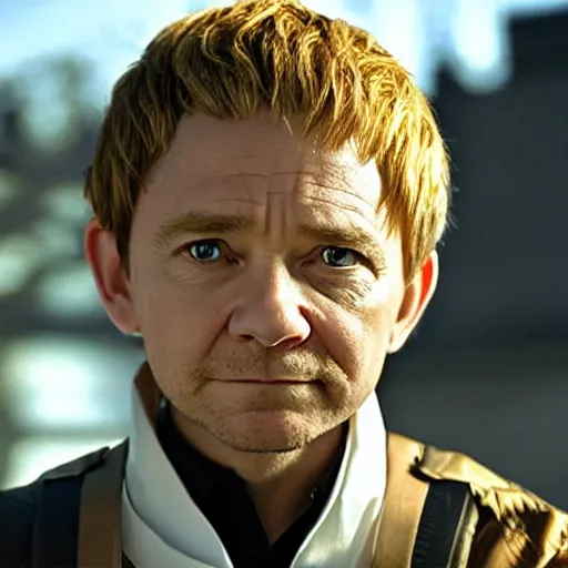 Prompt: martin freeman as naruto