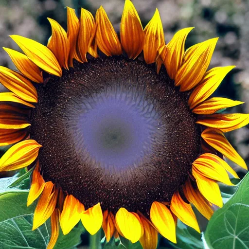 Image similar to Blackhole Sunflower