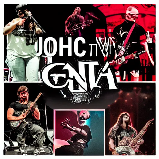 Image similar to concert, digital art, john cena, show, jam, arch enemy