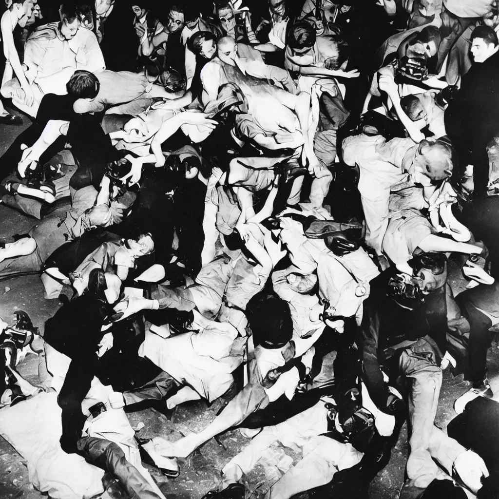 Image similar to crime scene photo by weegee