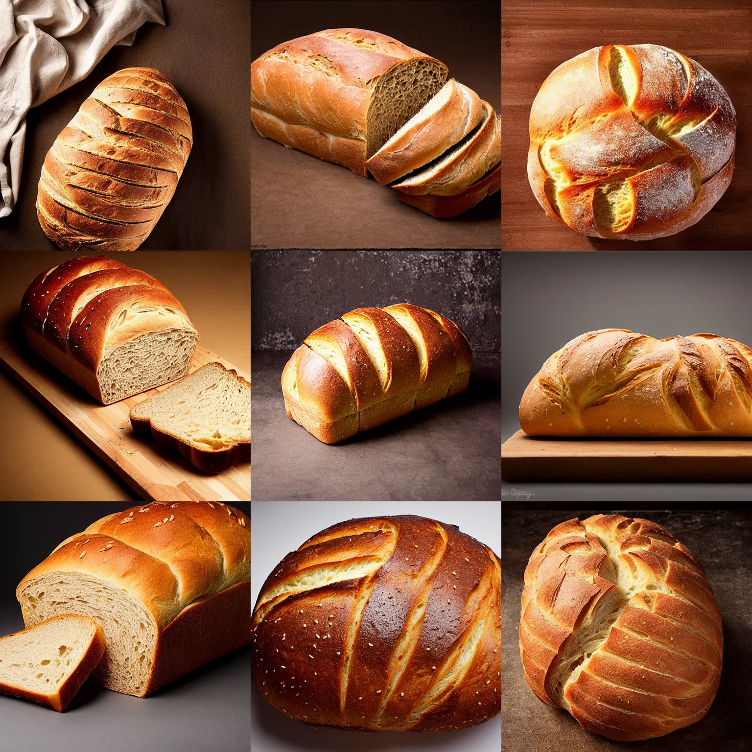 Prompt: ( ( ( ( bread ) ) ) ) shaped like rat!!!!!!!!!!, food photography, studio lighting, delicious