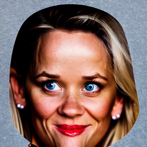 Image similar to a pile of rice double exposure reece witherspoon face