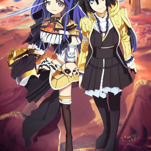 Image similar to isekai masterpiece by liya nikorov, zeronis, mirco cabbia of albedo anime