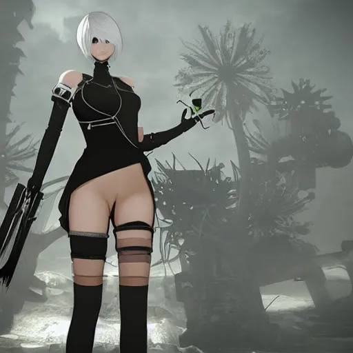 Image similar to Nier Automata