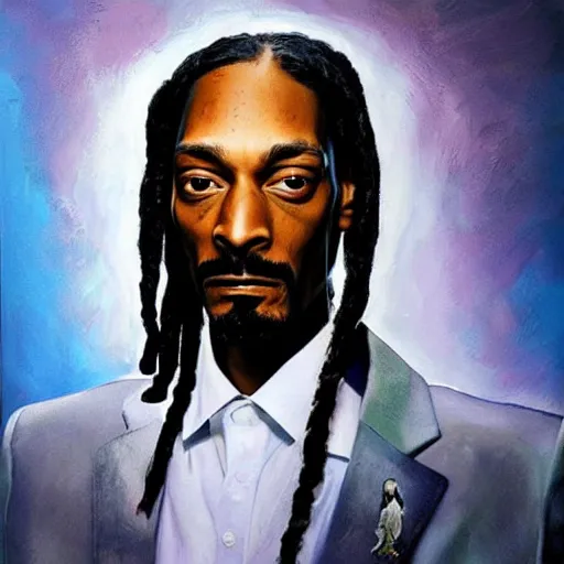 Image similar to a portrait of snoop dogg, insanely detailed, epic lighting, oil painting