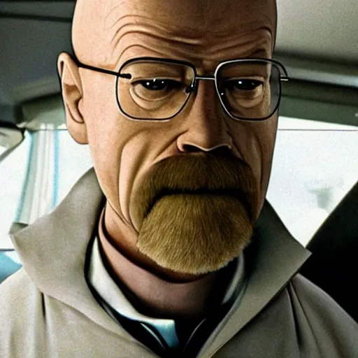 Image similar to a still or walter white in spirited away,
