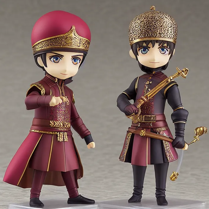 Image similar to suleiman the magnificent, an anime nendoroid of suleiman the magnificent, figurine, detailed product photo