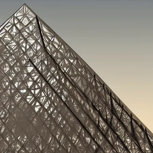 Prompt: a cute stylized mountain sculpture at the Louvre , very intricate details, focus, 8k render, artstyle lip comarella, award winning