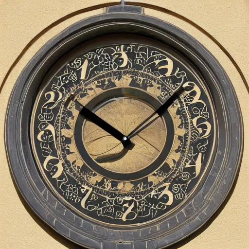 Image similar to clock arabic numerals