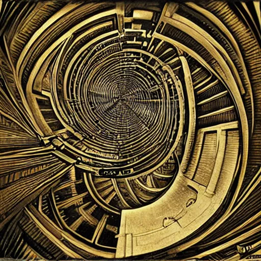 Relativity Steampunk By M C Escher Stable Diffusion Openart