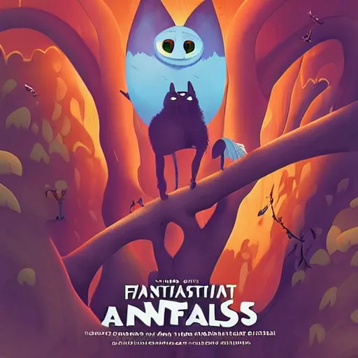 Prompt: Fantastic Animals 1, movie poster, artwork by Cory Loftis