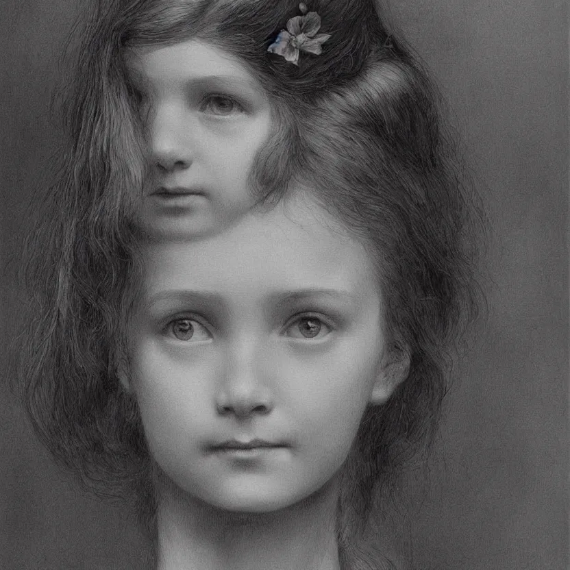 Image similar to a beautiful victorian girl by Bernie Wrightson, symmetrical face, 8k, high quality