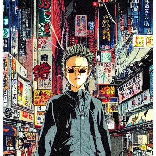 Image similar to tabby cat akira neo tokyo “ katsuhiro otomo ”