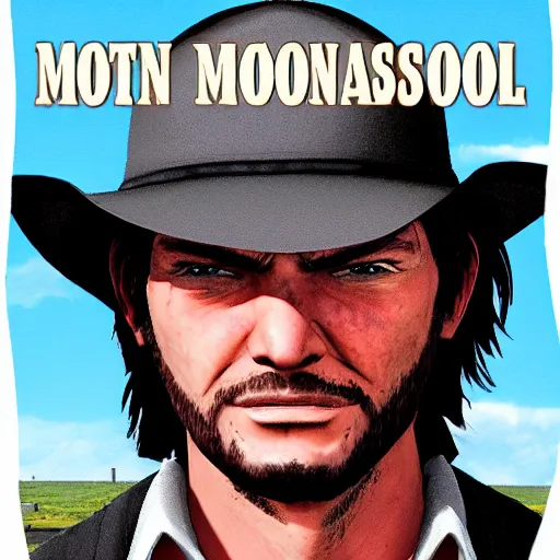 Image similar to John Marston high school yearbook photo