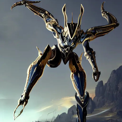 Image similar to high quality bug pov of a beautiful and stunning giant valkyr prime female warframe, doing an elegant pose high above you, a giant warframe paw looms over you, about to step on you, unaware of your existence, slick elegant design, sharp claws, detailed shot legs-up, highly detailed art, epic cinematic shot, realistic, professional digital art, high end digital art, furry art, DeviantArt, artstation, Furaffinity, 8k HD render, epic lighting, depth of field