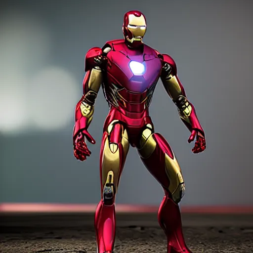 Image similar to octane rendering iron man suit , ultrarealistic