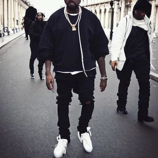 Prompt: “Kanye West in Paris”